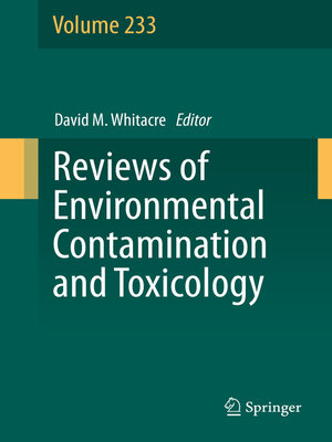 cover image of Reviews of Environmental Contamination and Toxicology Volume 233